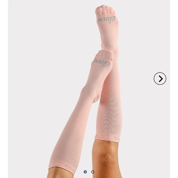 Clove Just Pink Compression Socks Sz Small breathable fabric for all day women - Picture 1 of 7